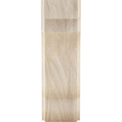Ekena BKTW04X09X11BERW 3 W x 8 1/2" D x 11" H Bedford Bracket, Rubberwood, Rubber Wood