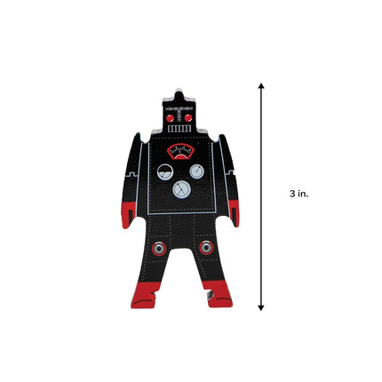 Schylling SC-WSR Wood Stacking Robots, Assorted Designs and Colours