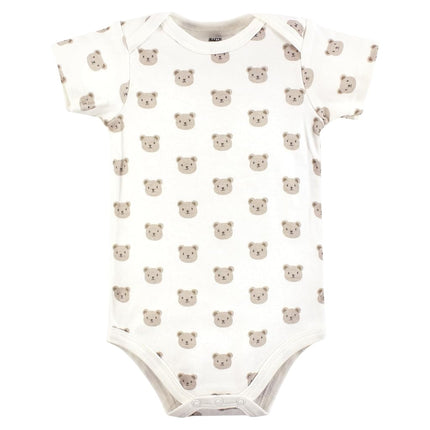 Hudson Baby Unisex Baby Cotton Bodysuits, Cozy Cutie, 18-24 Months