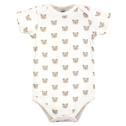 Hudson Baby Unisex Baby Cotton Bodysuits, Cozy Cutie, 6-9 Months