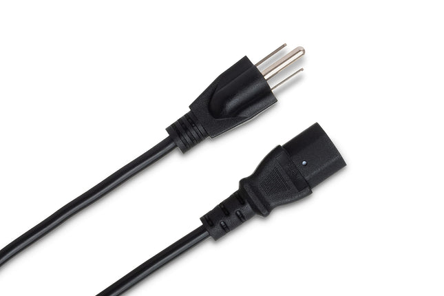Hosa PWC-141.5 Power Cord IEC C13 - NEMA 5-15P 1.5 Feet