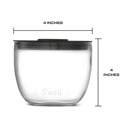 S'well Teakwood Swell Eats Food Bowl, Brown, 636 ml