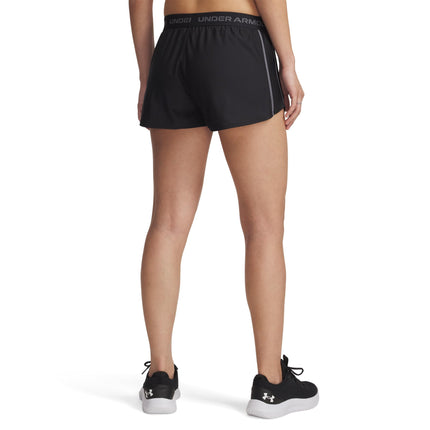 Under Armour Women's Tech Play Up Shorts Black/Castlerock M M