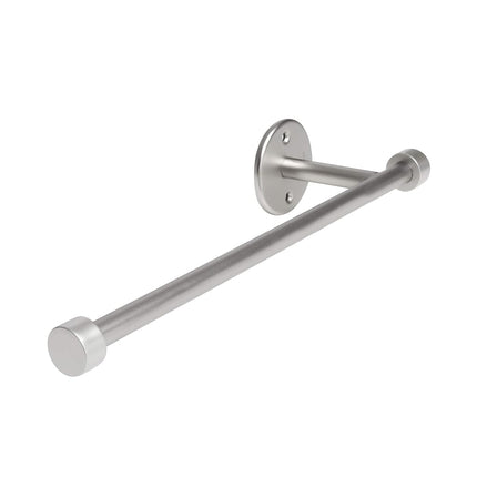 Umbra Cappa Wall Mount Paper Towel Holder – for Horizontal, Vertical and Under the Cabinet Mount, Nickel 1009237-410
