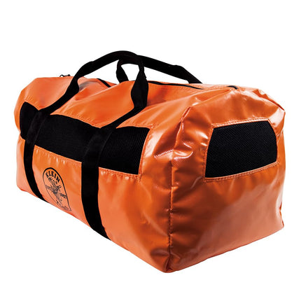 Duffel Bag, Water Resistant Lineman Bag with Mesh Panels and Drain Holes Can Carry Like a Backpack Klein Tools 5216V