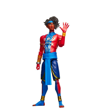 Marvel Legends Series Pavitr Prabhakar, Spider-Man: Across the Spider-Verse Collectible 6 Inch Action Figure, Red and Blue