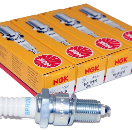 NGK 2015 BPR2ES SOLID STANDARD SPARK PLUG, 4 PACK