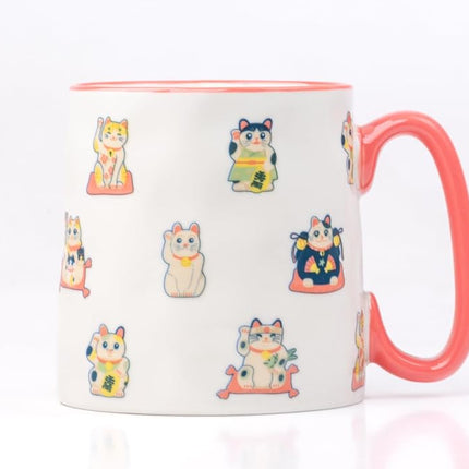 10 Strawberry Street Bella Maneki Neko Mug