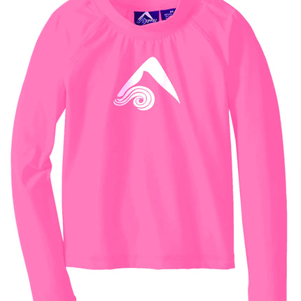 Kanu Surf Big Girls' Keri Long Sleeve Rashguard, P
