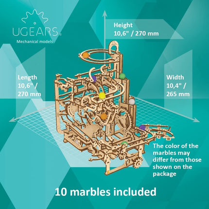 UGEARS Marble Run Tiered Hoist