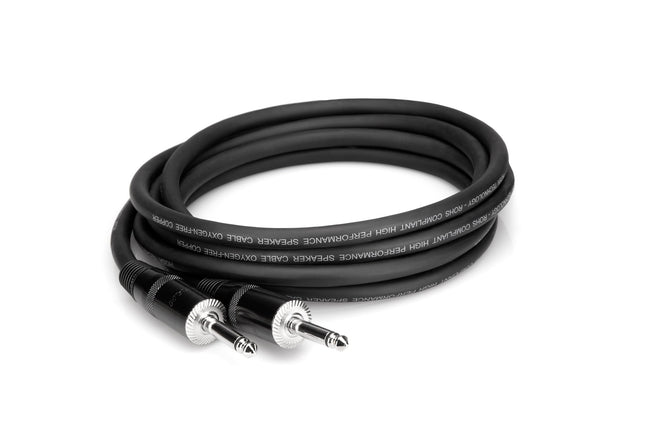 HOSA Speaker Cable, Jumbo 1/4" 14AWG x2, 25 ft.
