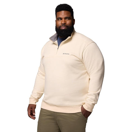 Columbia Men's Tall Size Hart Mountain II Half Zip, Oatmeal Heather, 5XT