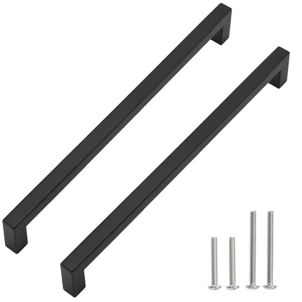 Redunest Cabinet Pulls Matte Black Cabinet Handles