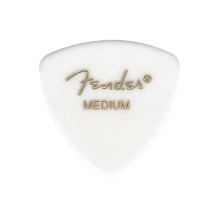 Fender 346 Classic Celluloid Guitar Picks 72-Pack - White - Medium