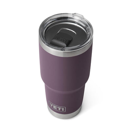 YETI Rambler 30 oz Tumbler, Stainless Steel, Vacuum Insulated with MagSlider Lid, Nordic Purple