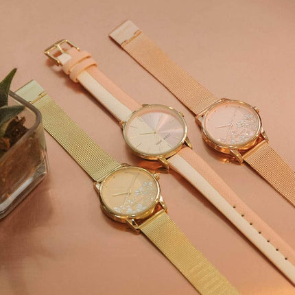 Nine West Women's Mesh Bracelet Watch