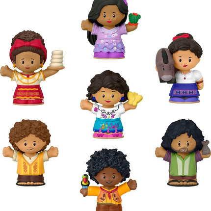 Fisher-Price Little People Toddler Toy Disney Encanto Figure Set, 7 Characters for Preschool Pretend Play Kids Ages 18+ Months