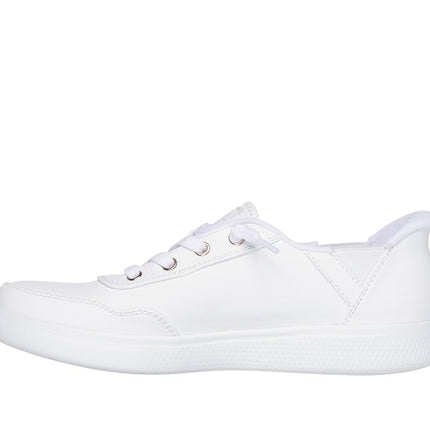 Skechers Women's Hands Free Slip-ins Bobs Skipper-Keep It Classic Sneaker, White, 9