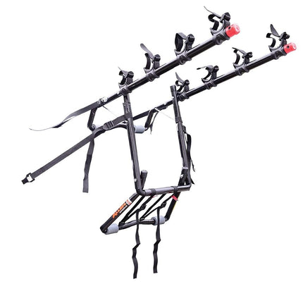 Porte-vélos de coffre Allen Sports Deluxe pour 4 vélos, modèle 104DB-R, noir
