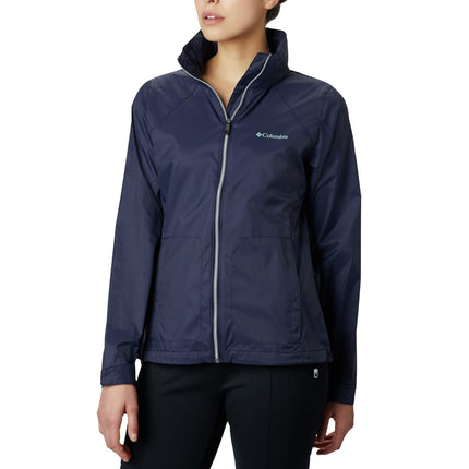 Columbia Women's Switchback III Jacket Rain, Lapis
