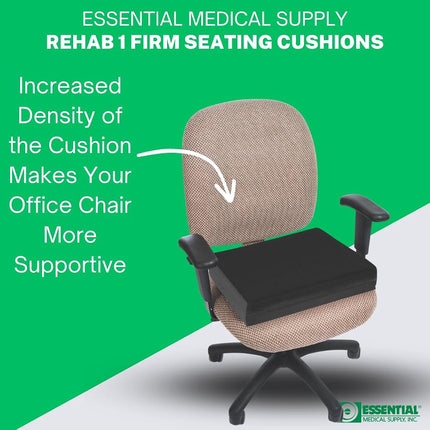 Essential Medical Supply Rehab 1 Cushion, 18 Inch X 16 Inch X 4 Inch