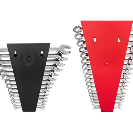 TEKTON Combination Wrench Set, 34-Piece (1/4-1 in., 6-24 mm) - Rack | WCB91301