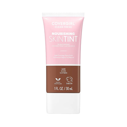 COVERGIRL - Clean Fresh Skin Milk Foundation Dark 640-1 fl oz (30 ml)