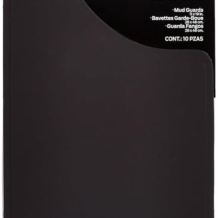 Plasticolor 000545R01 GMC Logo Easy Fit Mudguard - 19" x 11" - Pack of 2