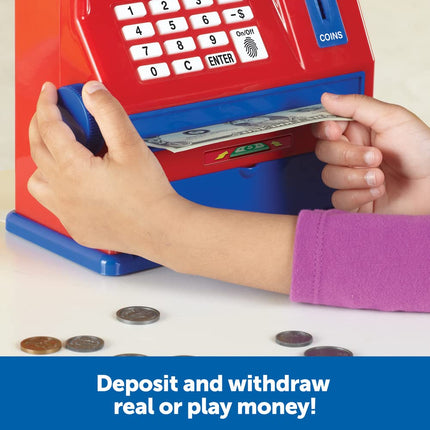 Pretend And Play Teaching Atm Bank