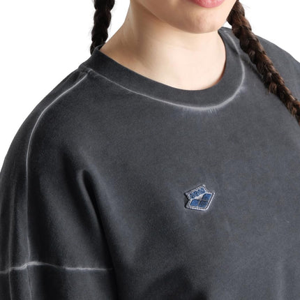 Arena Women's Icons Oversize Crew Sweatshirt, Sage Delave