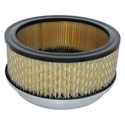 United Pacific S1103 6-3/8" Chrome Round Air Cleaner Assembly (Dome Style)