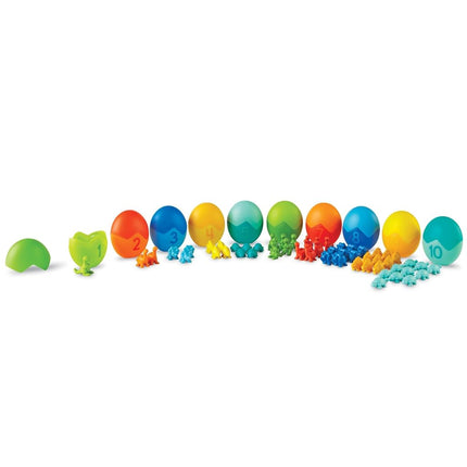 Learning Resources LER1768 Counting Dino-Sorters Math Activity Set Preschool Games, Multicolour