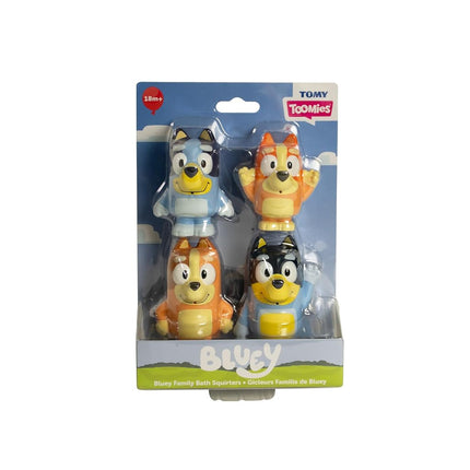 Toomies Bluey Squirter 4-Pack - Bluey Bath Toys, Toomies Bath Toys 18M+