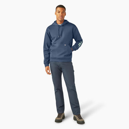 Dickies Wordmark DWR Pullover Fleece, Blue, 3X-Large