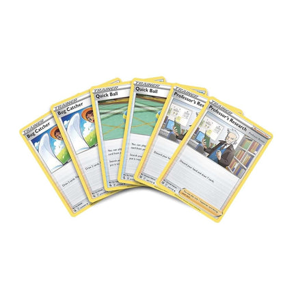 Pokémon TCG: V Battle Deck Bundle - Lycanroc vs. Corviknight (2 x 60 Card Ready to Play Decks & extra cards)