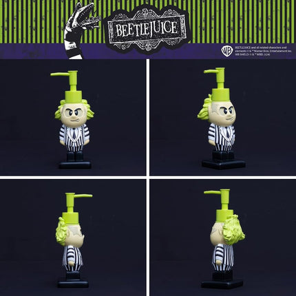 Beetlejuice Halloween Soap/Lotion/Hand Sanitizer Resin Pump Dispenser, 2.7 Ounces, (Officially Licensed Product) by Franco Collectibles