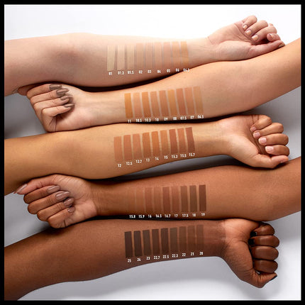 NYX Professional Makeup Can't Stop Won't Stop Foundation, 24h Full Coverage Matte Finish - Chestnut, 30 mL