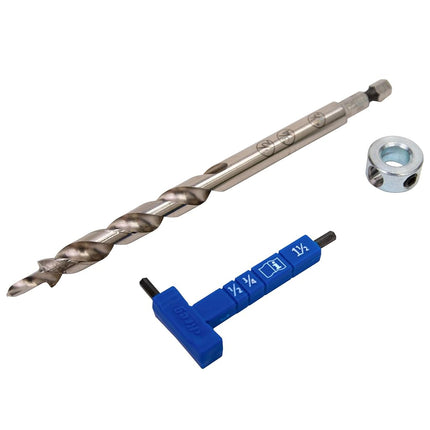 Kreg Easy-Set Pocket-Hole Drill Bit with Stop Coll