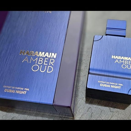 Amber Oud - Dubai Night by Al Haramain for Unisex - 2.53 oz Extrait De Parfum Spray