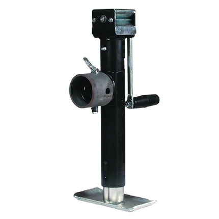 Complete Tractor 3013-0503 Gato para implementos Manivela lateral Cuello soldado 5000 lb Capacidad de elevación Compatible con/Reemplazo para tractores