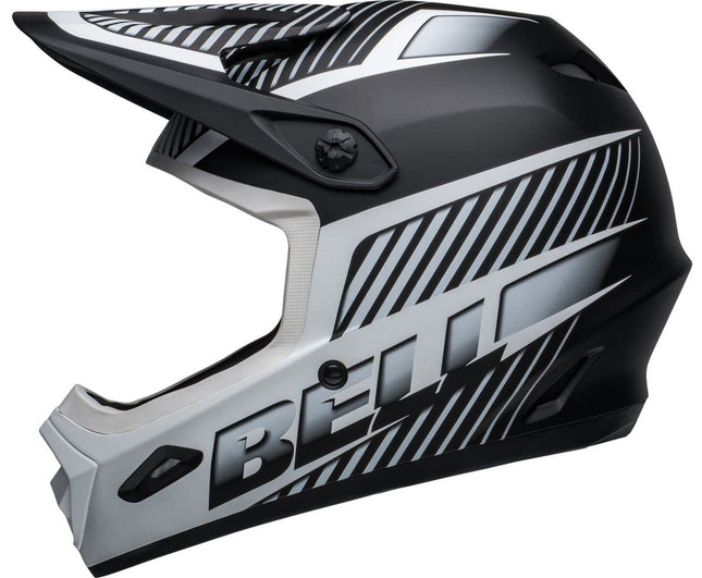 Bell Transfer Matte Black/White S