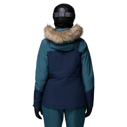 Columbia Women's Ava Alpine Ii Insulated Jacket, Everblue/Collegiate Navy, XXL
