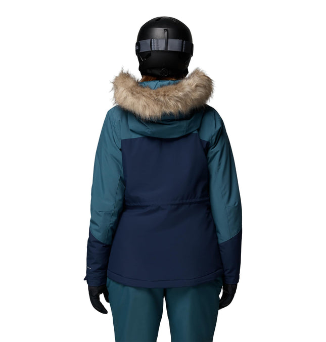 Columbia Women's Ava Alpine Ii Insulated Jacket, Everblue/Collegiate Navy, XXL