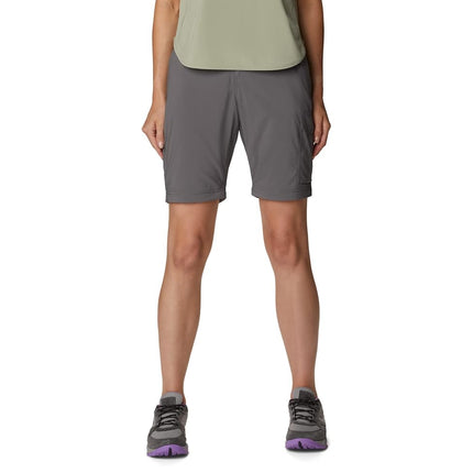 Columbia Women's Silver Ridge Utility Convertible Pant Hiking Convertible Trousers, City Grey, Size 14/R