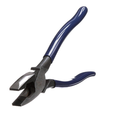 Klein Tools D213-9NETP Lineman's Fish Tape Pulling Pliers, High Leverage Design with Handle Termpering for Comfort When Cutting, 9-Inch