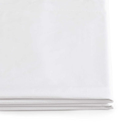 Tommy Hilfiger - Sheet Set, Cotton Percale Bedding with Matching Pillowcases, Crisp & Cool, Solid Home Essentials (White, King)