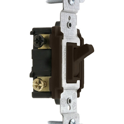 Leviton 15 Amp, 120 Volt, Toggle Framed 3-Way AC Q
