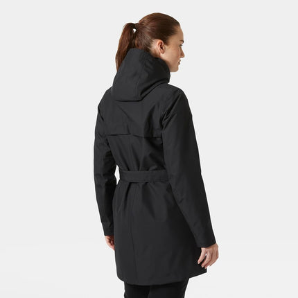 Helly Hansen Women's W Welsey II Trench Insulated, Black, S