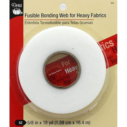 Dritz 263 Fusible Bonding Web, Heavy Weight, 5/8-I