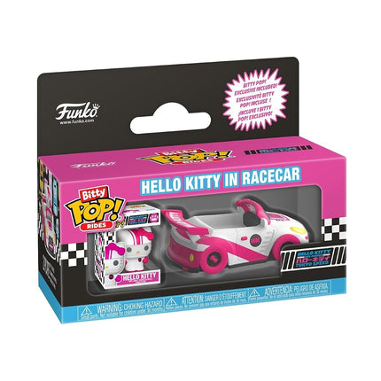 Funko Bitty POP! Ride: Sanrio - Racecar with Hello